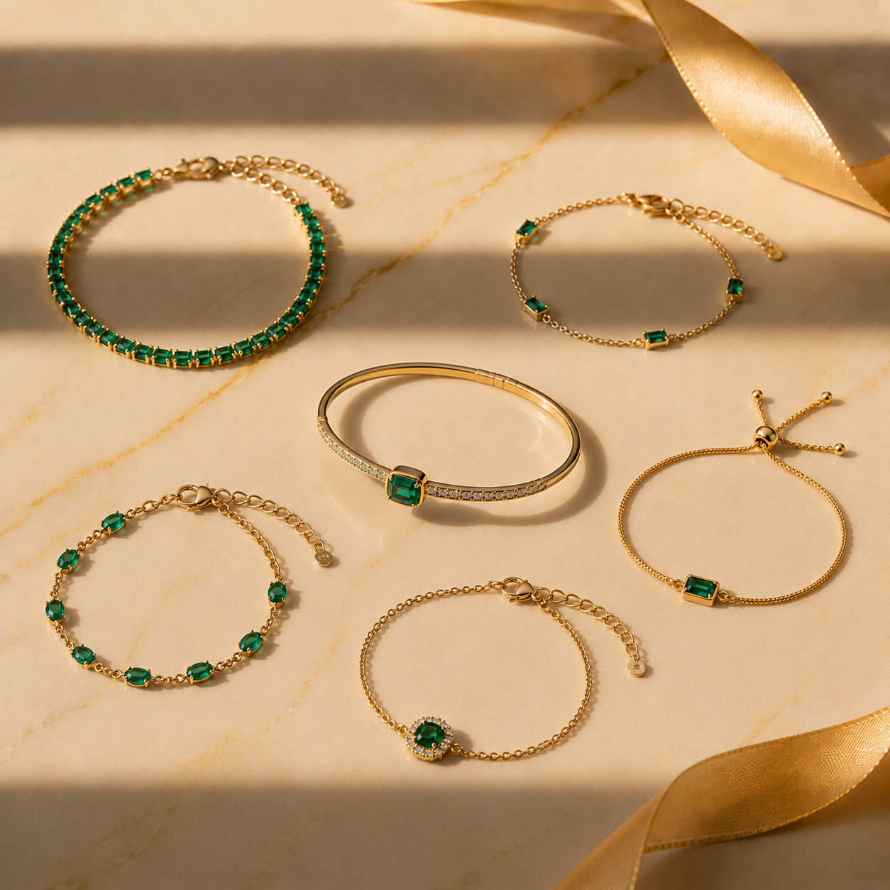 EMERALD BRACELETS