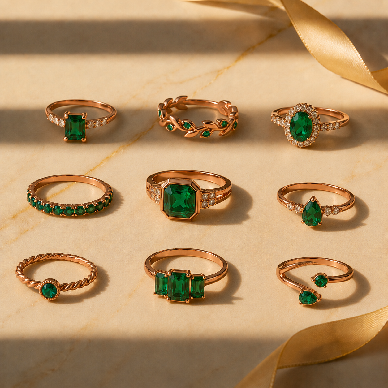 EMERALD RINGS