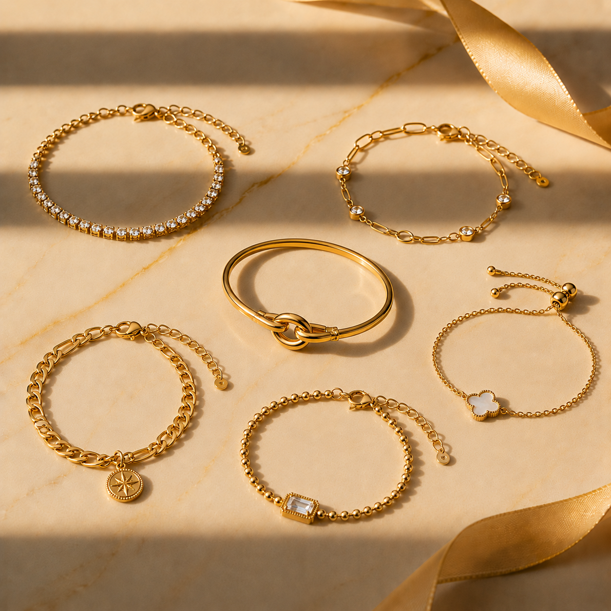 GOLD BRACELETS