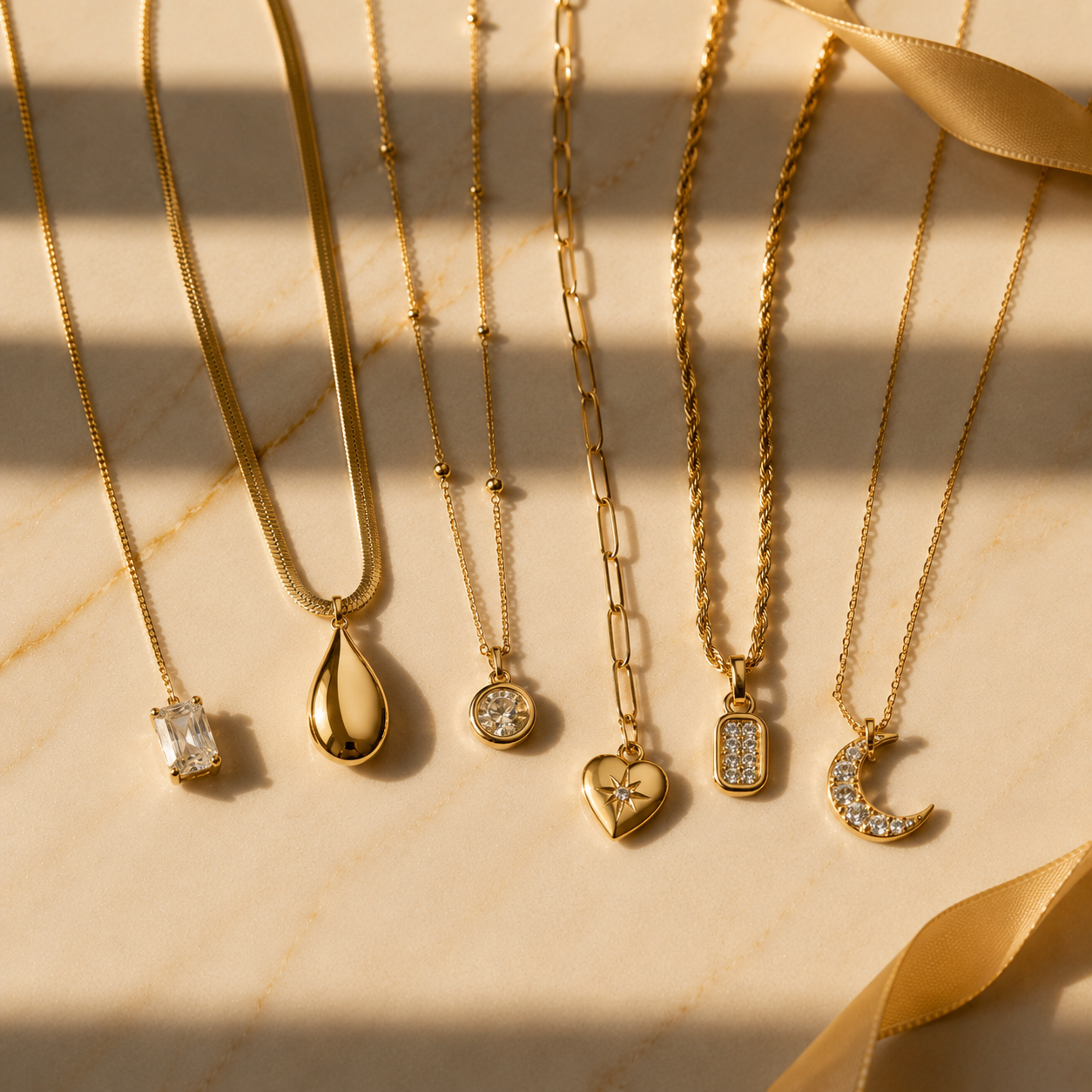GOLD NECKLACES
