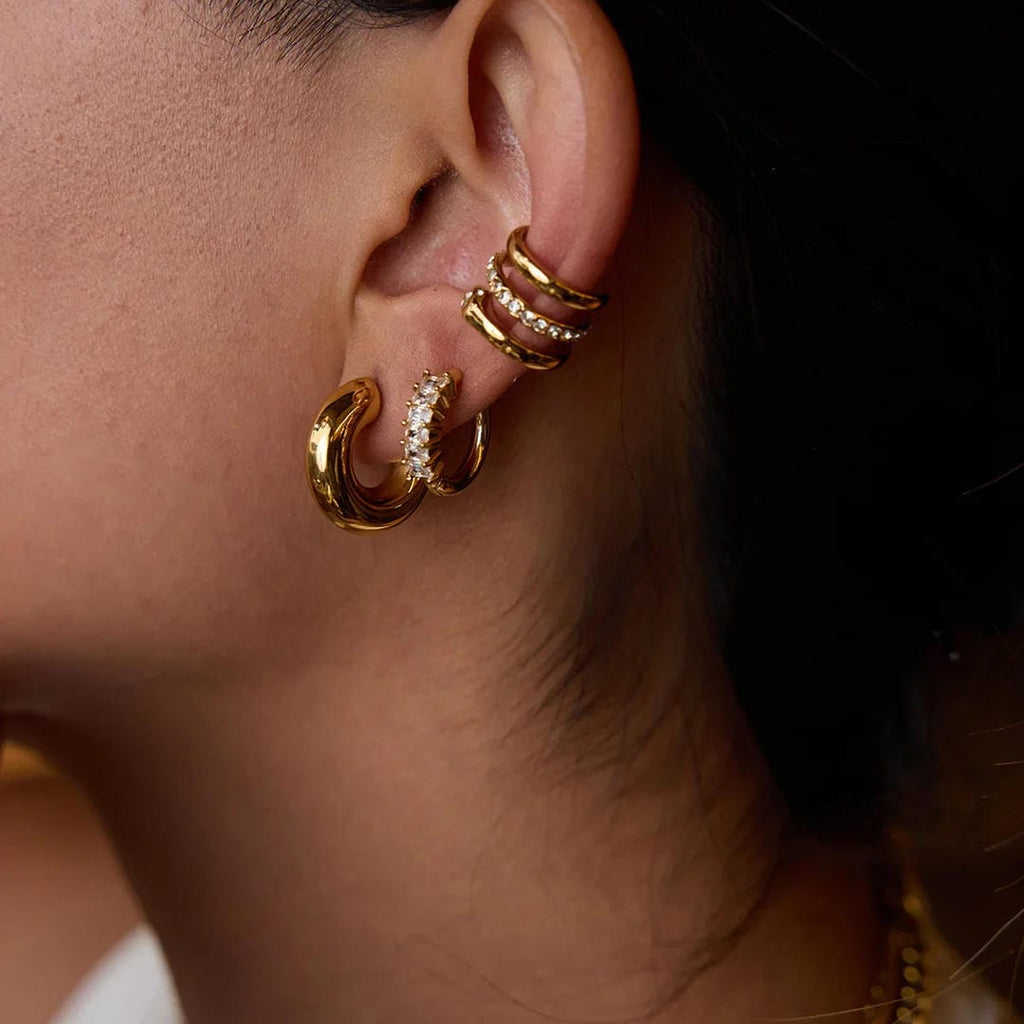 Orielle Staple Gold Earrings Bundle
