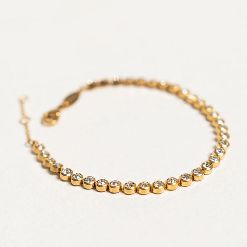 Classic Silver or Gold Tennis Bracelet